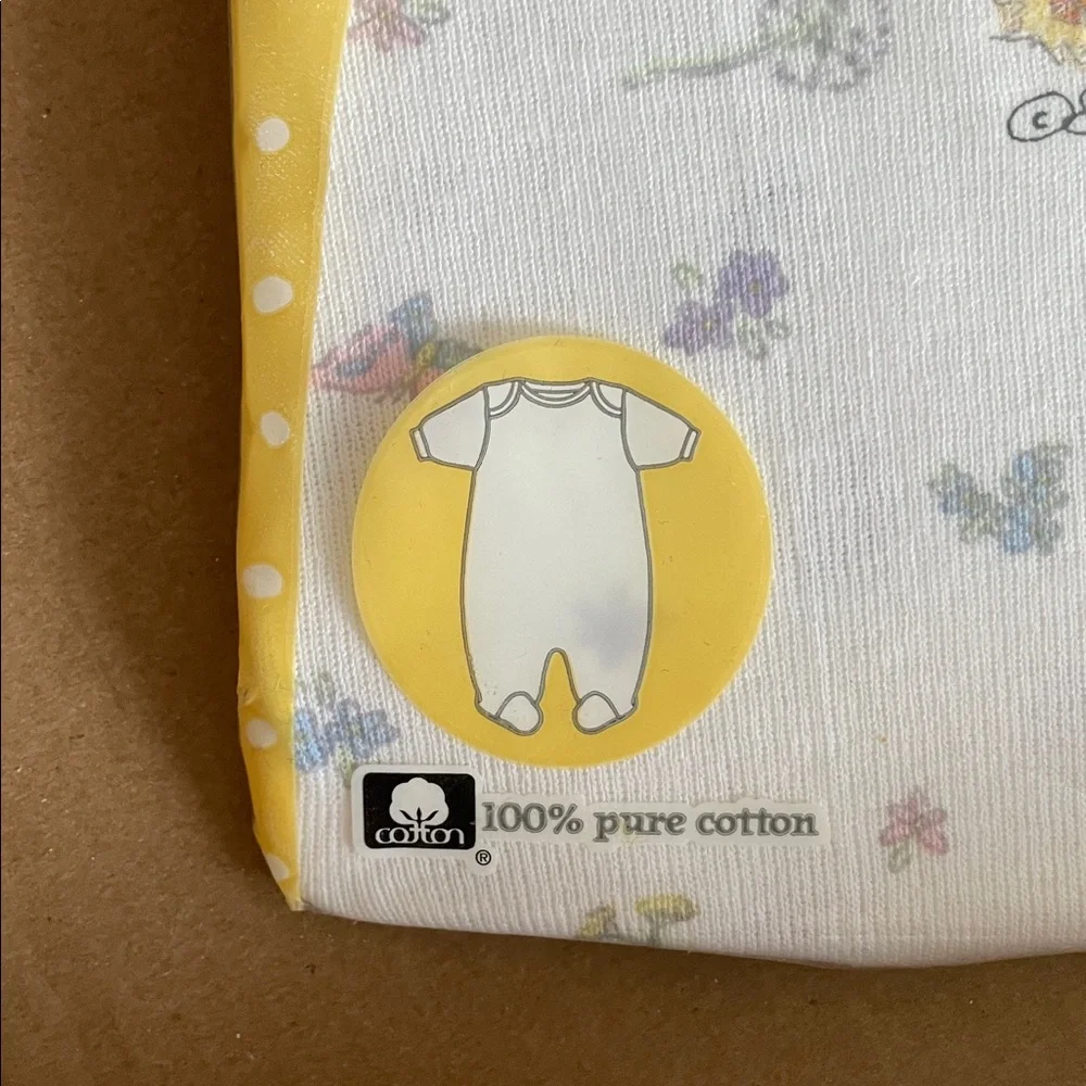 Gerber Little Suzy's Zoo Baby Coverall White w/ flowers & duck size 0-3 mo NWT - Picture 7 of 7